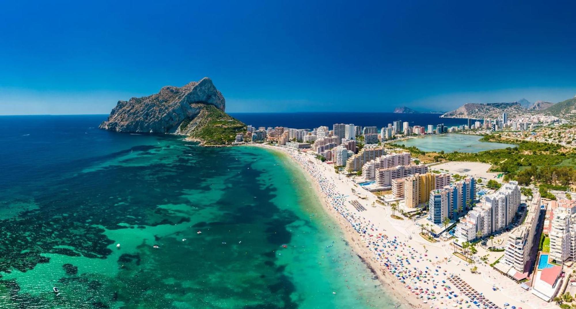 Apartamento En Calpe, Playa De La Fossa, Primera Linea, Aa Eksteriør bilde